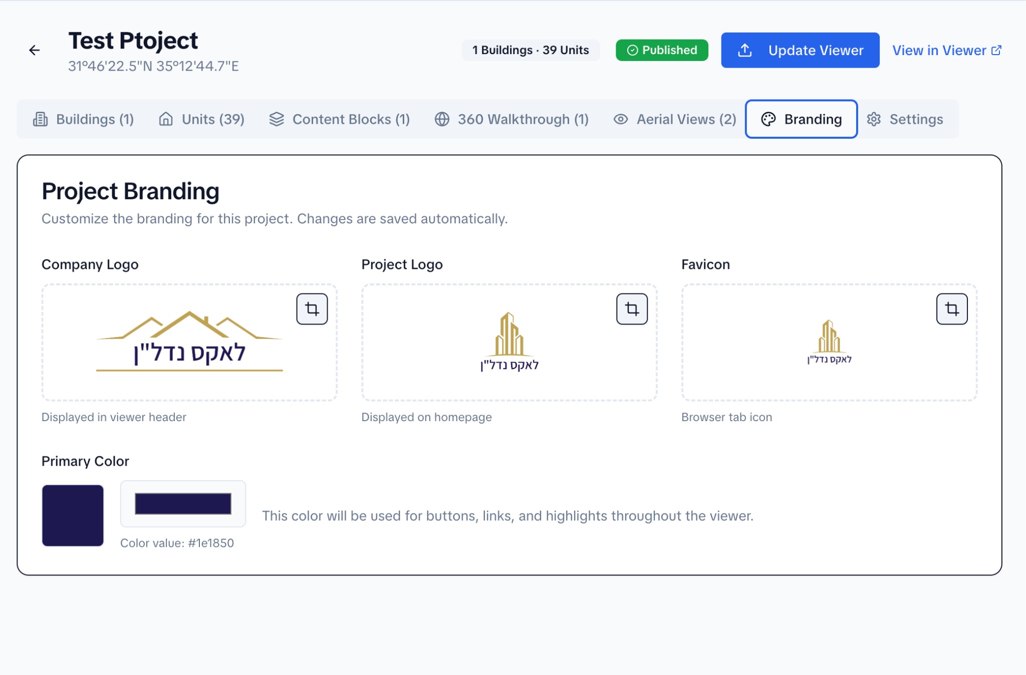 בעלות מוחלטת על המותג